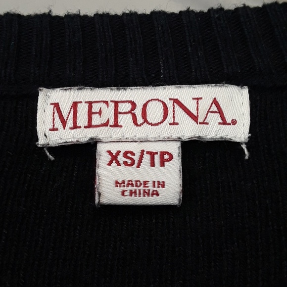 MERONA striped light weight sweater size XS - Picture 2 of 7